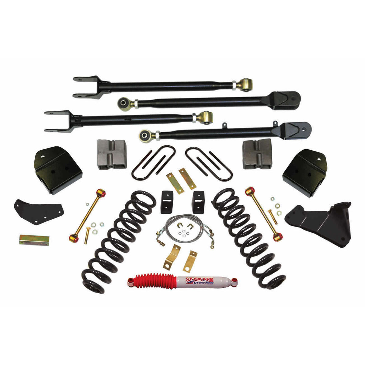 Skyjacker 4"KIT,08 F350 4WD/GAS W/LKS - F84024K3