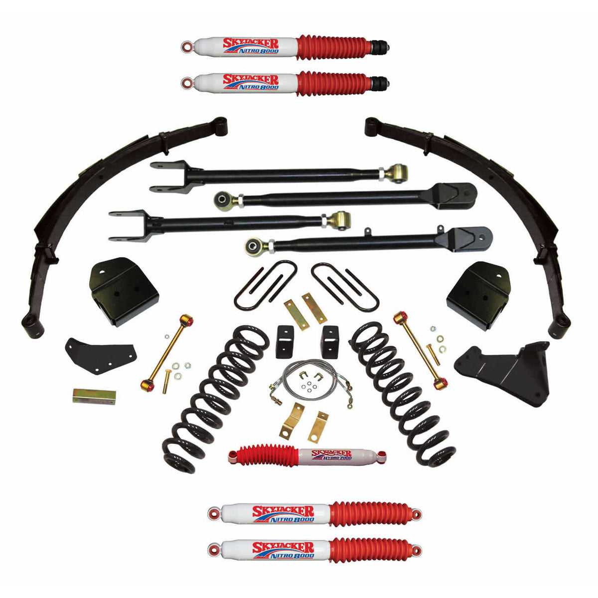 Skyjacker 4"SYS,08-10 F350 S-DUTY,4NI - F84024KSH-N