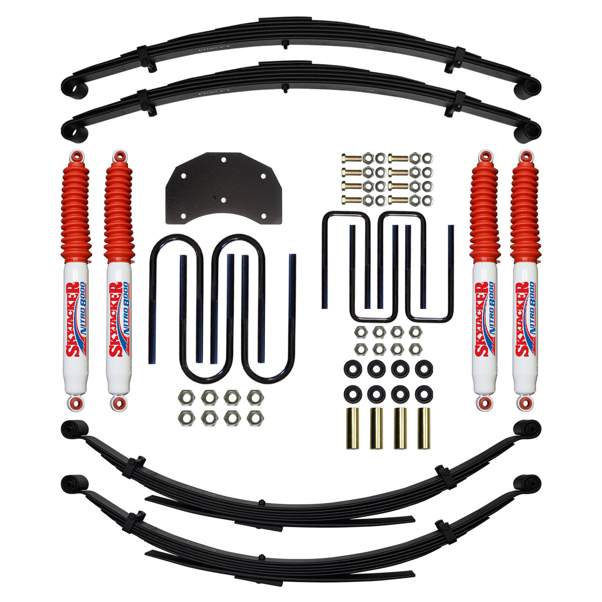 Skyjacker 4" 86-96 F350 MONO. SYSTEM - F840MKS-N