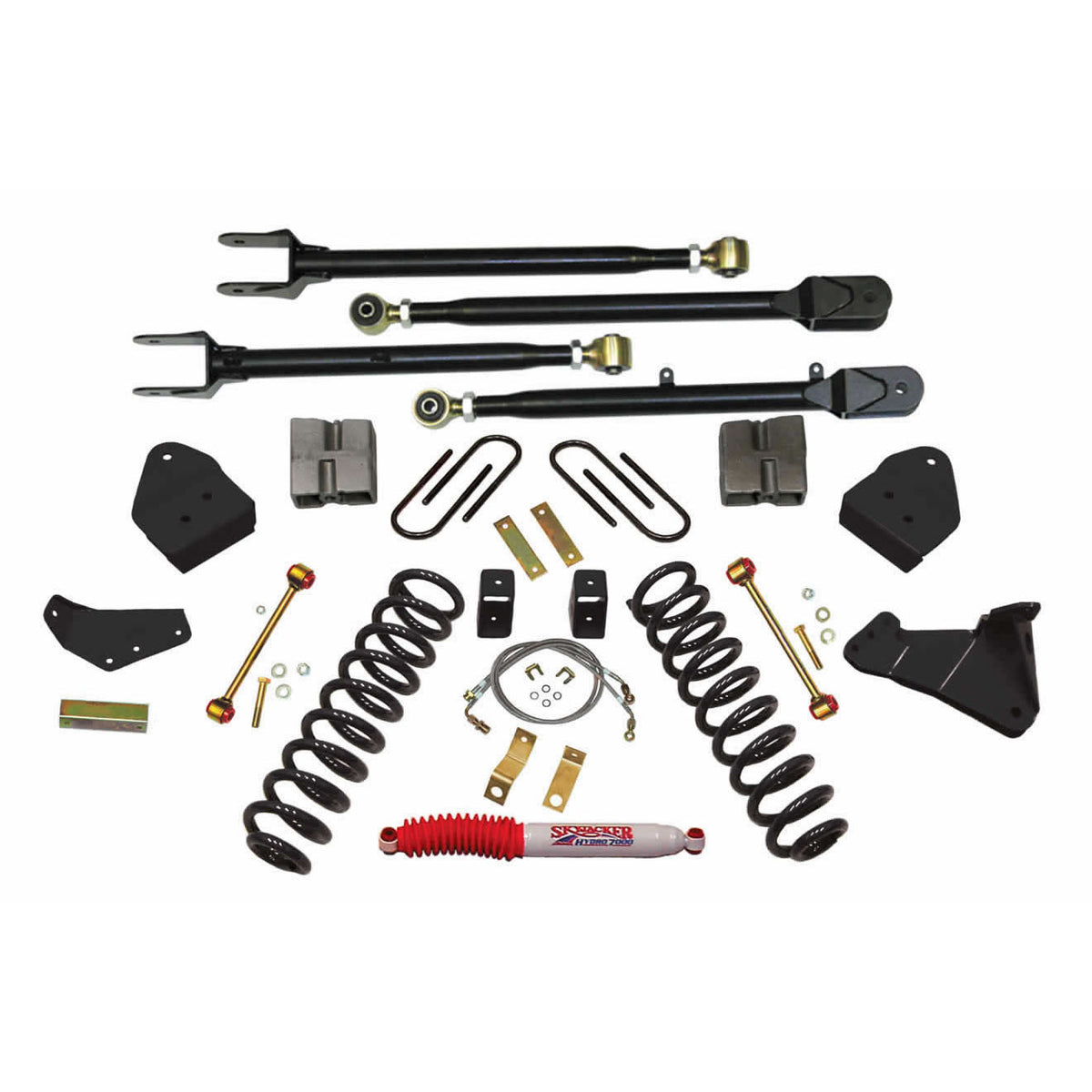 Skyjacker 6"KIT,08 F250 4WD/GAS W/LKS - F86024K