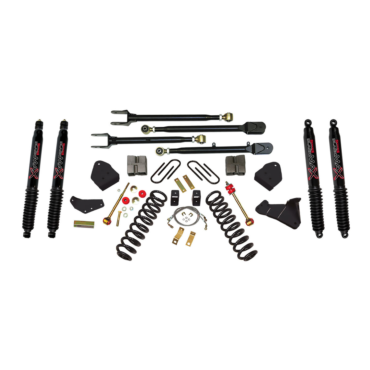 Skyjacker 6"KT,08-10F350,HD,DSL,4BLK - F86524KH-B