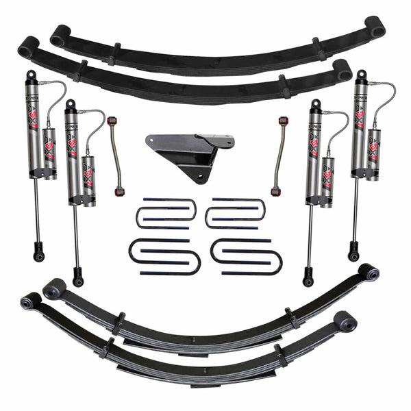 Skyjacker 99 Ford F-250 4 In Suspension Lift Kit With Adx M2.0 Aluminum Monotube Shocks - F9453MK-XM