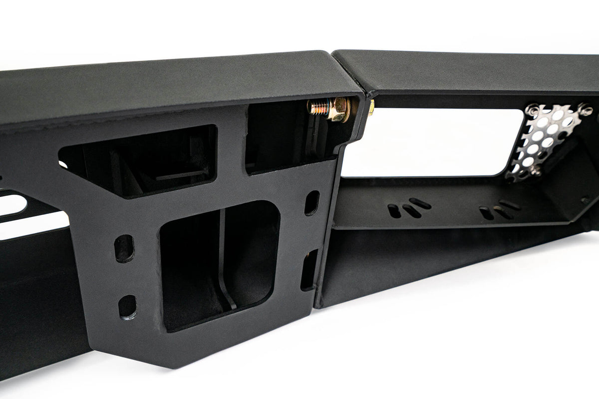 DV8 Offroad 21-25 Ford Bronco Bumper- Accommodates 20in Dual Row Light Bar & (4) 3in Pod Light Mount - FBBR-03