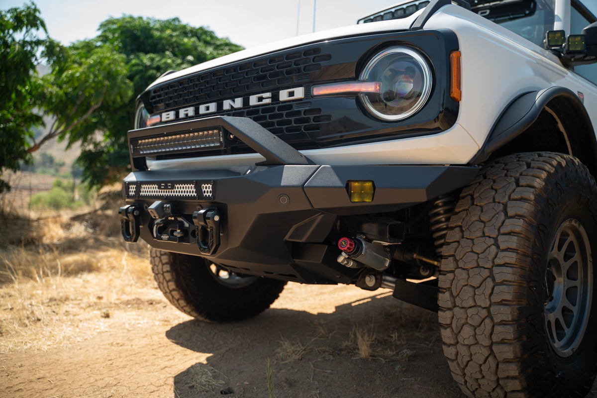 DV8 Offroad - 2021-2026 Ford Bronco | MTO V2 Front Bumper - FBBR-07