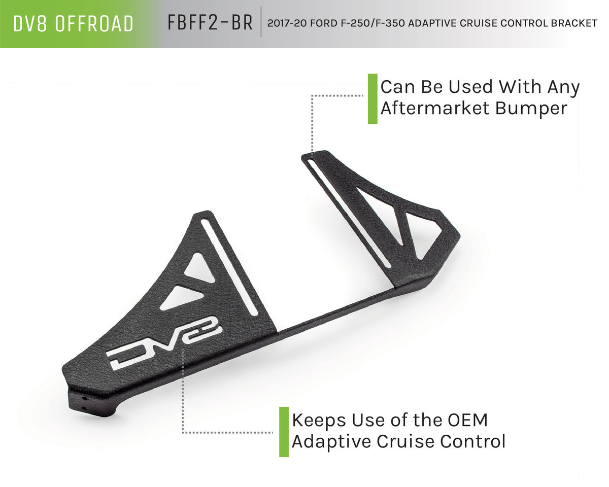 DV8 Offroad - Adaptive Cruise Control Bracket - FBFF2-BR