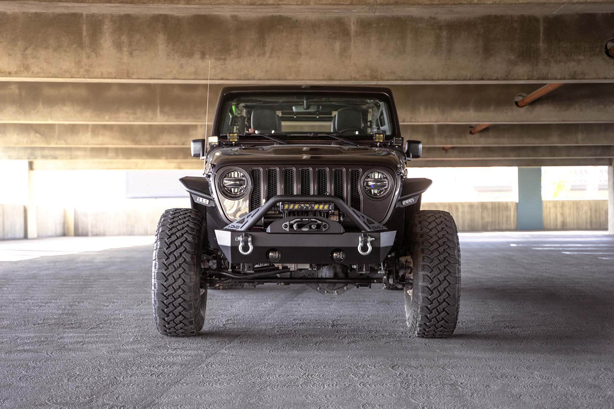 DV8 Offroad - Jeep Wrangler JK/JL & Gladiator JT FS-15 Series Front Bumper - FBJL-05
