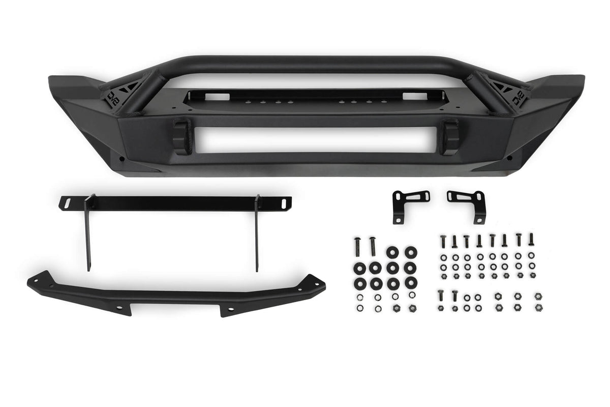 DV8 Offroad - Jeep Wrangler JK/JL & Gladiator JT FS-1 Series Stubby Front Bumper - FBJL-11