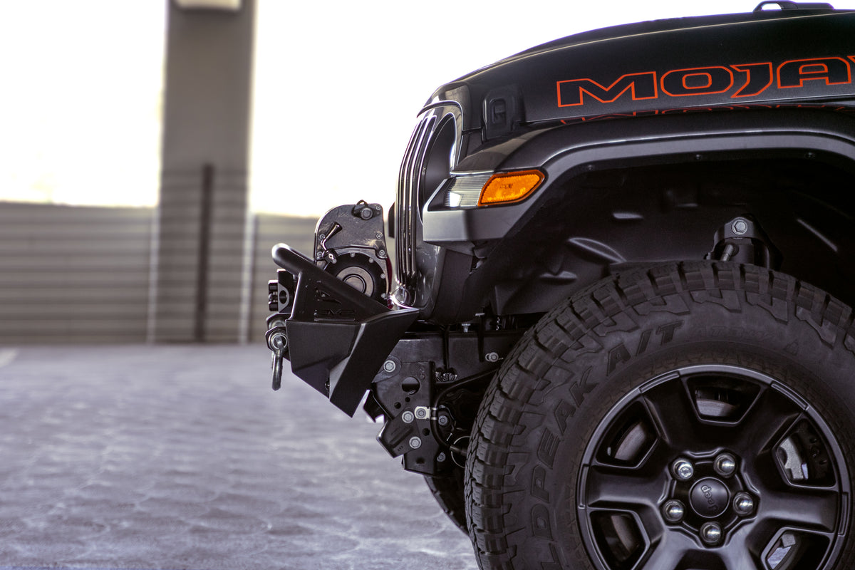 DV8 Offroad - Jeep Wrangler JK/JL & Gladiator JT FS-1 Series Stubby Front Bumper - FBJL-11