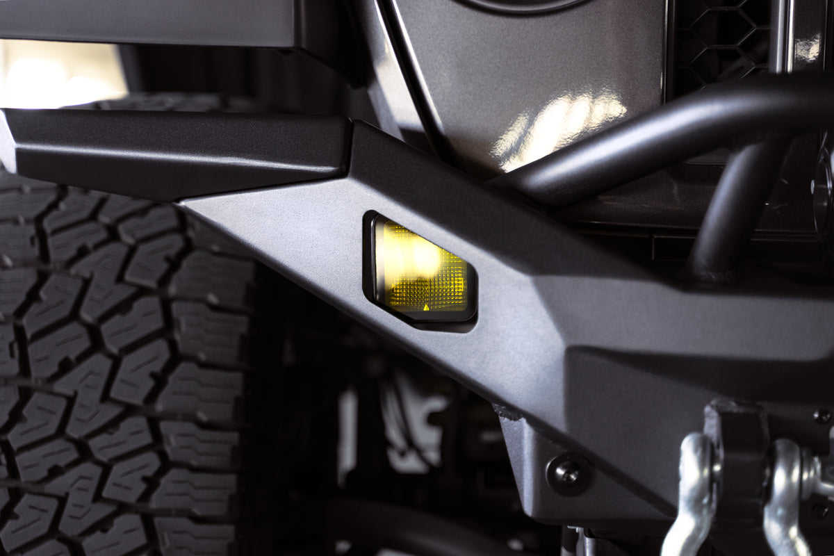 DV8 Offroad - Jeep Wrangler JK/JL & Gladiator JT MTO Series Front Bumper - FBJL-12