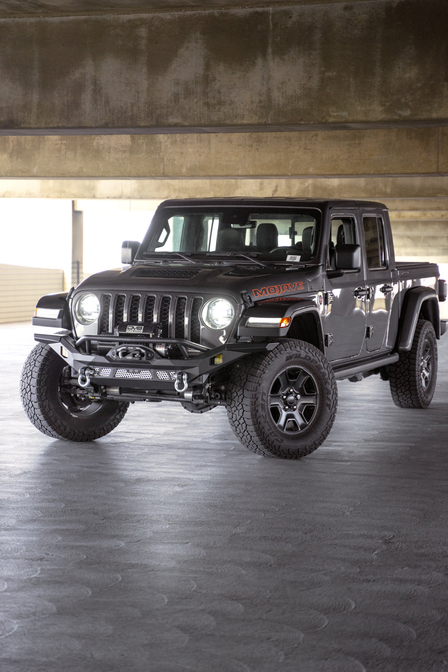 DV8 Offroad - Jeep Wrangler JK/JL & Gladiator JT MTO Series Front Bumper - FBJL-12