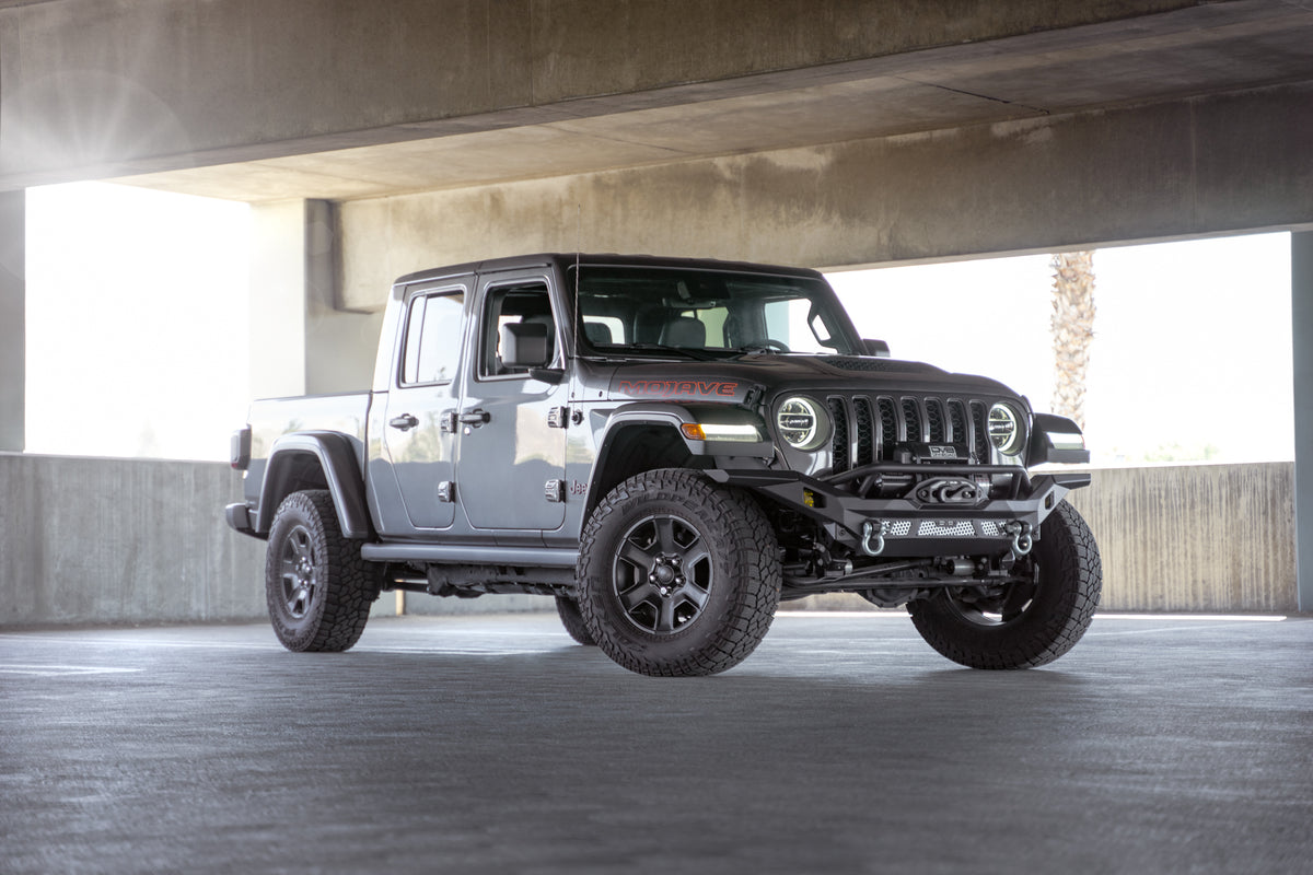 DV8 Offroad - Jeep Wrangler JK/JL & Gladiator JT MTO Series Front Bumper - FBJL-12