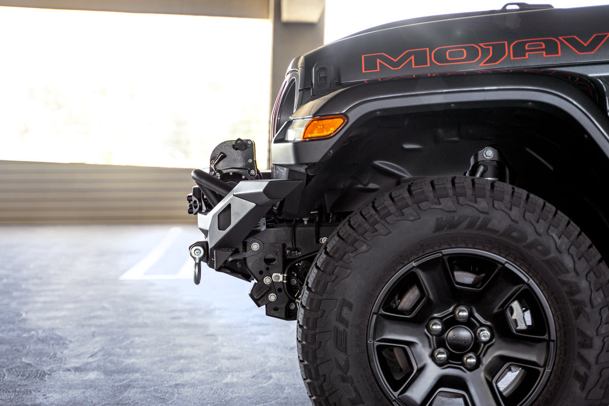 DV8 Offroad - Jeep Wrangler JK/JL & Gladiator JT MTO Series Front Bumper - FBJL-12