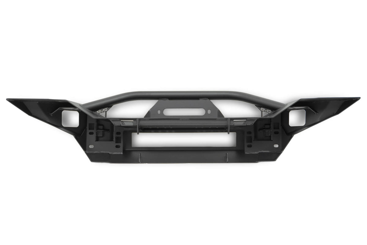 DV8 Offroad - Jeep Wrangler JL & Gladiator JT FS-7 Mid-Width Winch Front Bumper - FBJL-07