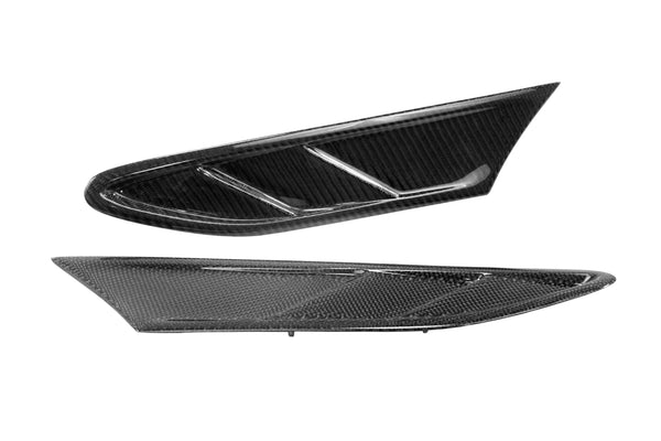 Seibon 12-13 BRZ/FRS FR Style Carbon Fiber Fender Ducts (Pair) - FD1213SCNFRS-FR