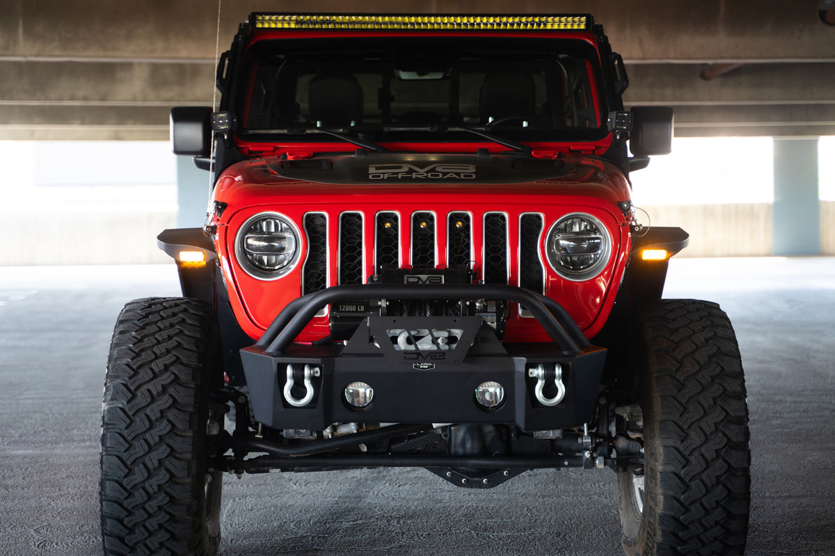 DV8 Offroad - Jeep Gladiator JT Slim Fender Flares - FDGL-07