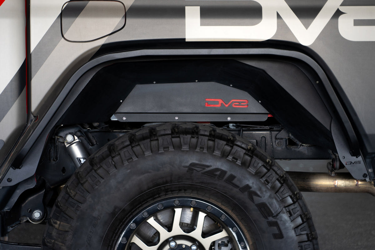 DV8 Offroad - Jeep Gladiator JT Slim Fender Flares - FDGL-07