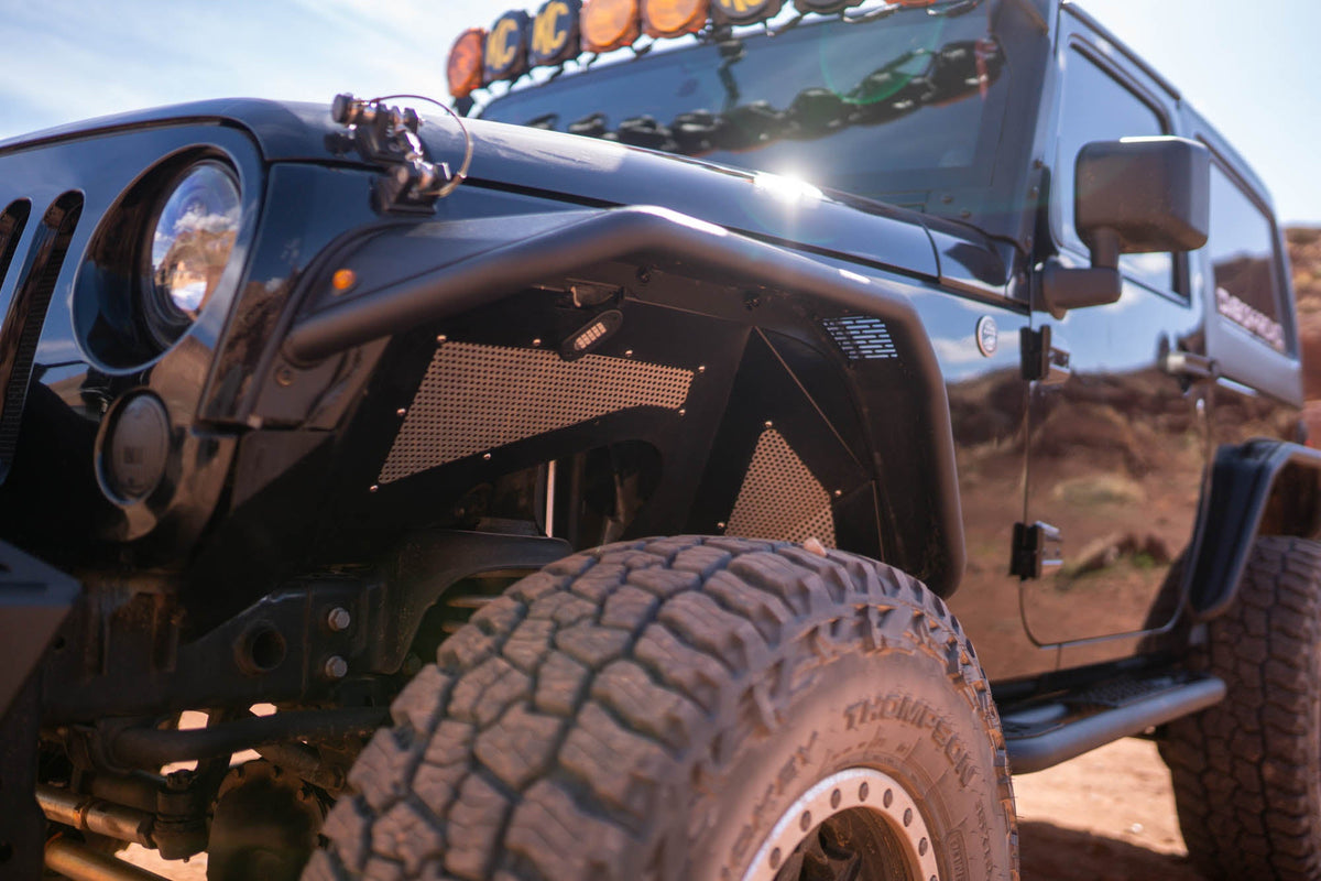 DV8 Offroad - 2007-2018 Jeep Wrangler JK | Spec Series Fender Flares - FDJK-06
