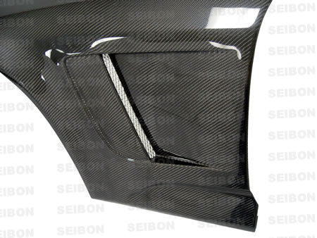 Seibon 00-09 Honda S2000 10mm Wider Carbon Fiber Fenders - FF0005HDS2K