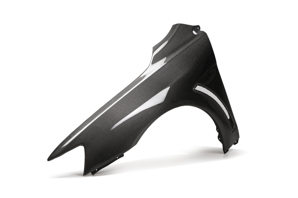 Seibon 08-12 Mitsubishi Evo X 10mm Wider Carbon Fiber Fenders - FF0809MITEVOX