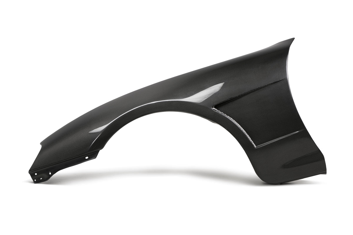 Seibon 93-98 Toyota Supra TV-Style Carbon Fiber Fenders (Pair) - FF9398TYSUP-TV