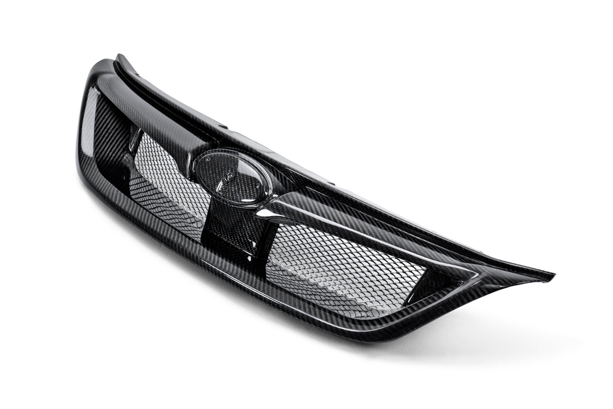 Seibon 11-13 Subaru Impreza/WRX/STi Carbon Fiber Front Grill - FG0809SBIMP4D-STI