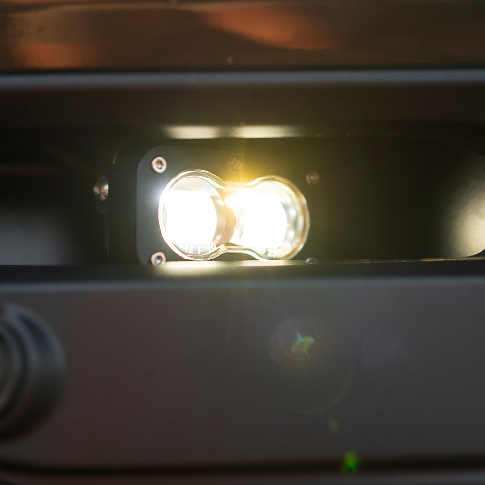 Baja Designs Universal S2 SAE Spot LED (Pair) - Clear - 237801