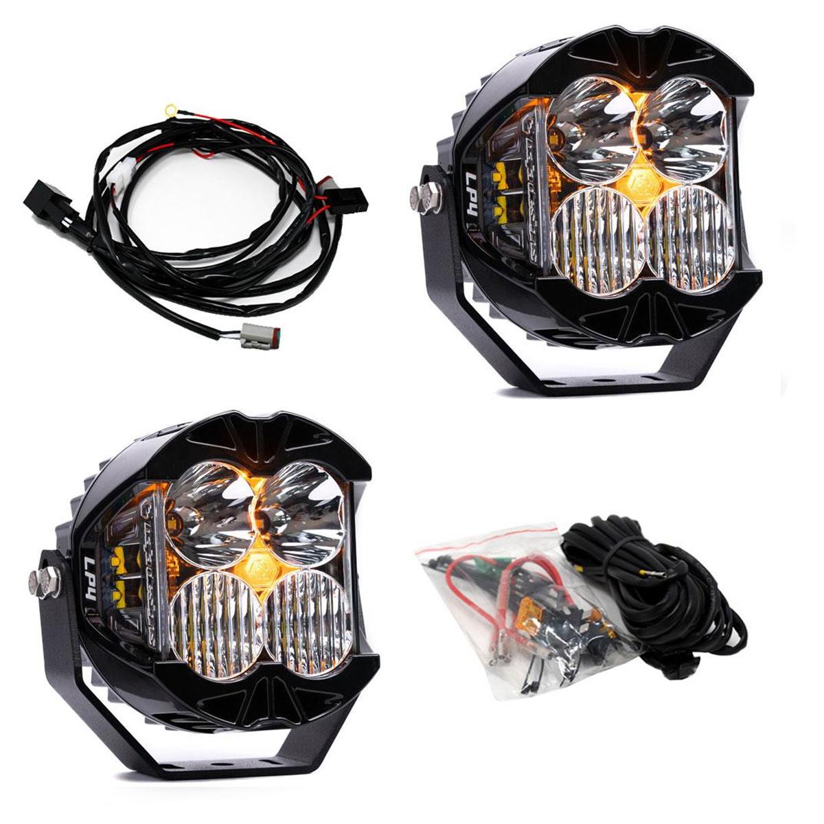 Baja Designs LP4 Pro Driving/Combo LED - Clear (Pair) - 297803