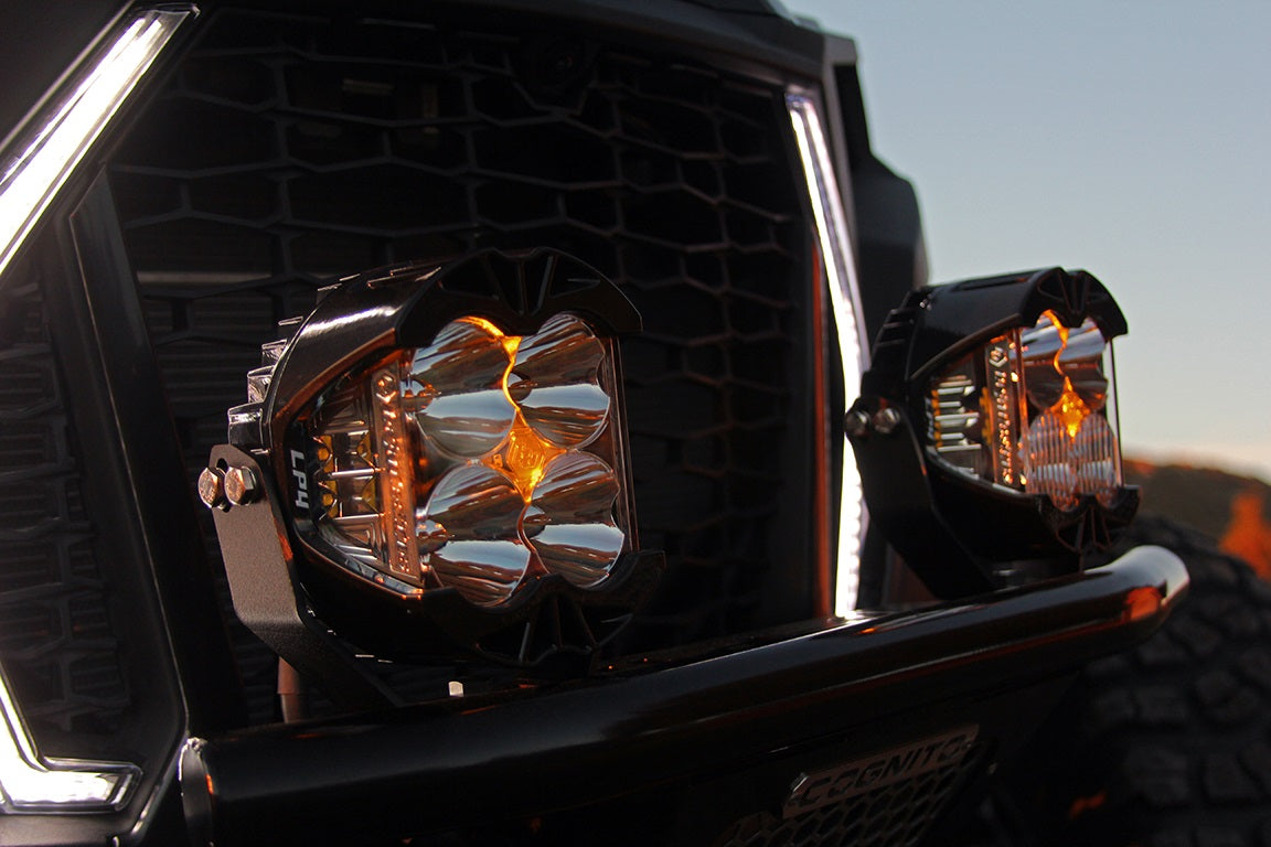 Baja Designs LP4 Pro Driving/Combo LED - Amber (Pair) - 297813