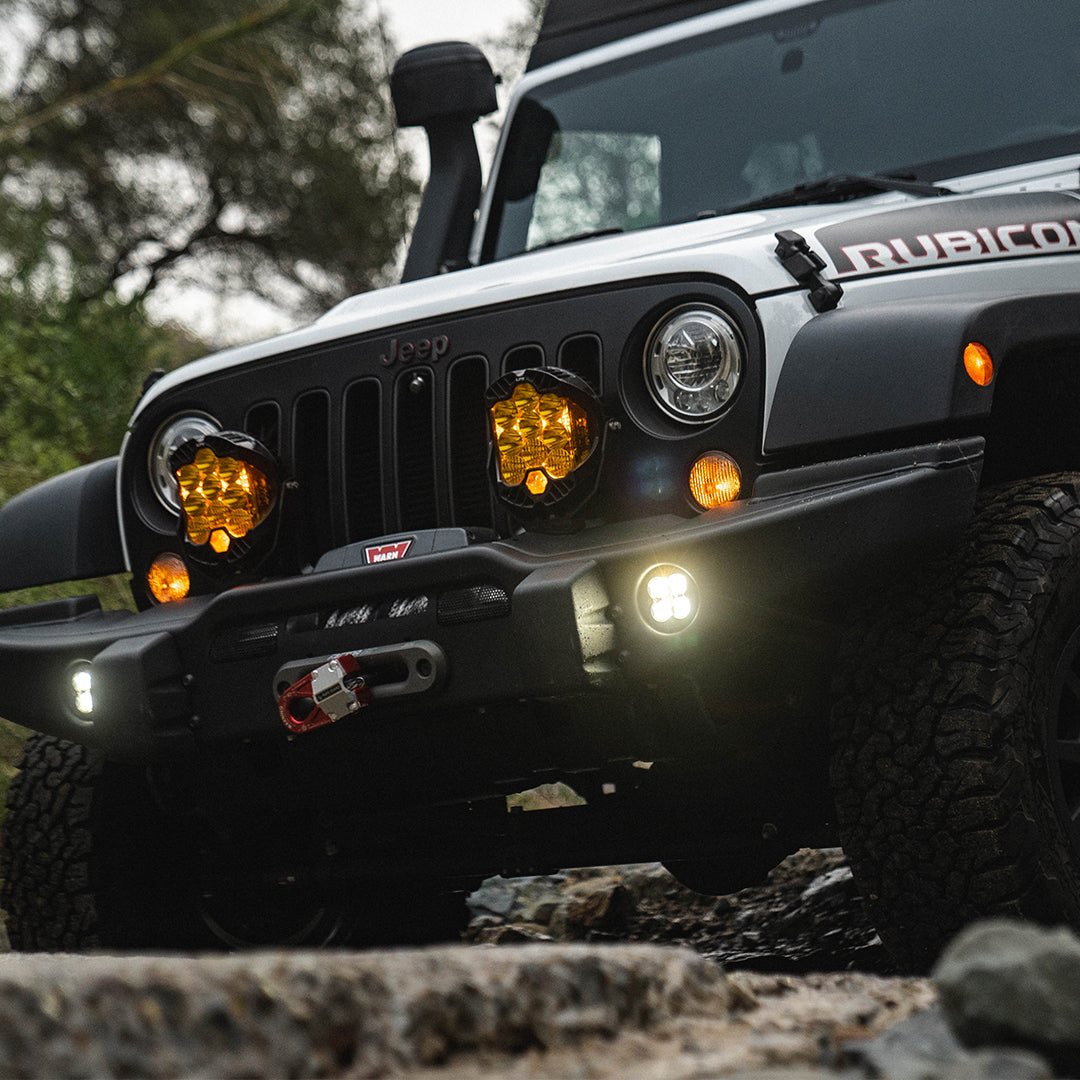 Baja Designs LP9 Series Driving Combo Pattern LED Light Pods - Amber - 320013