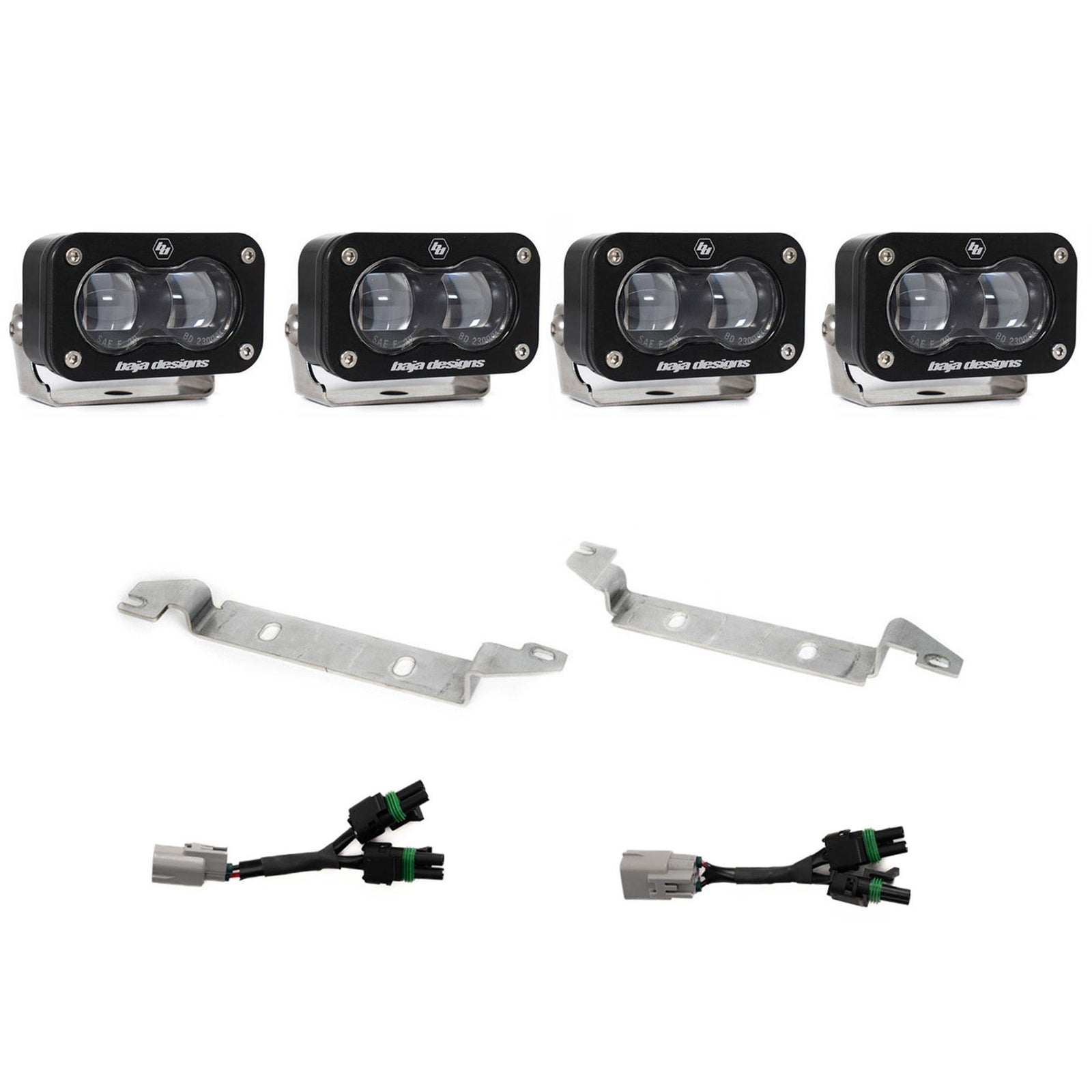 Baja Designs 2025+ Toyota 4Runner TRD Pro/Trailhunter S2 SAE OEM Fog Light Kit - Clear - 448286