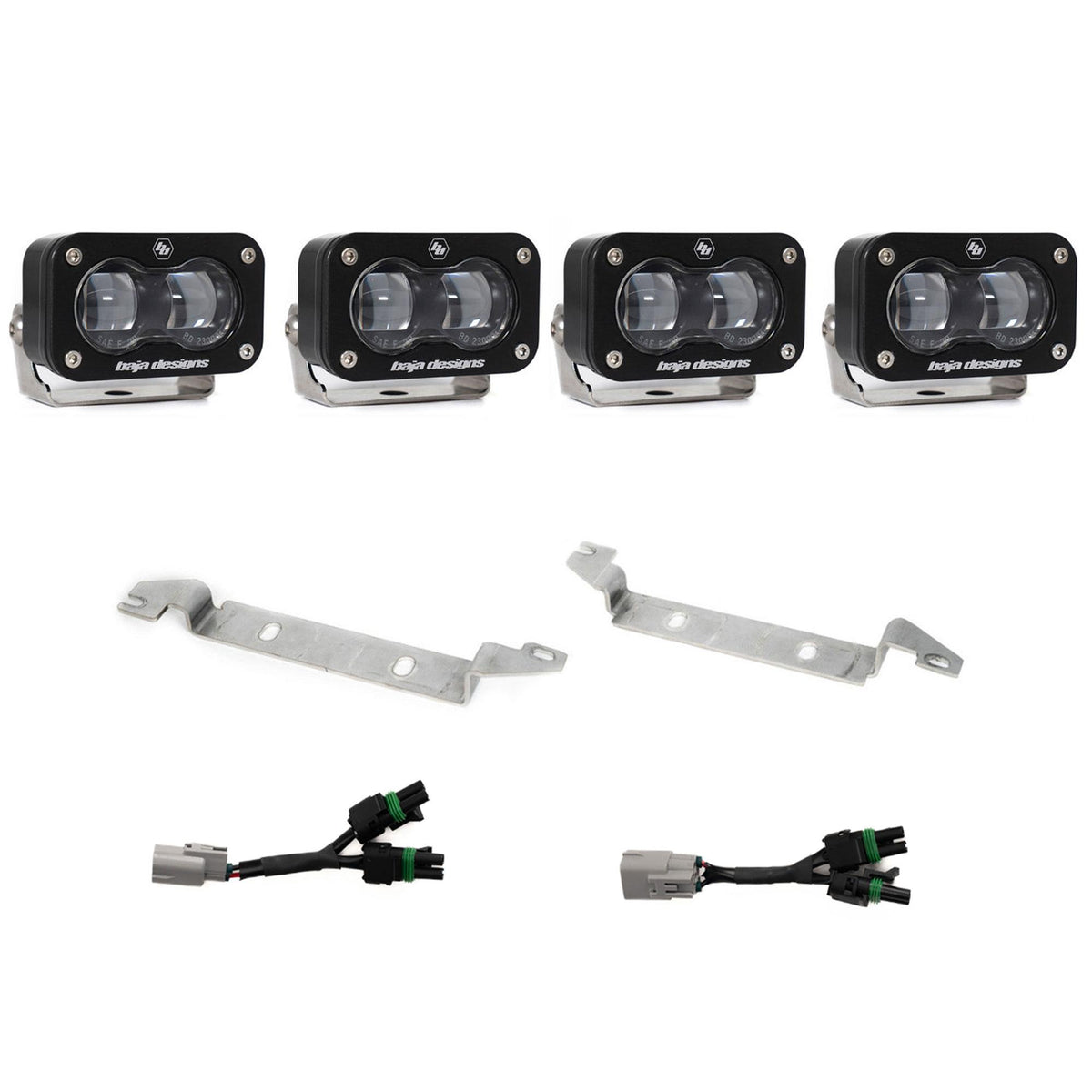 Baja Designs 2024+ Toyota Tacoma TRD ProTrailhunter S2 SAE OEM Fog Light Kit - Clear - 448290
