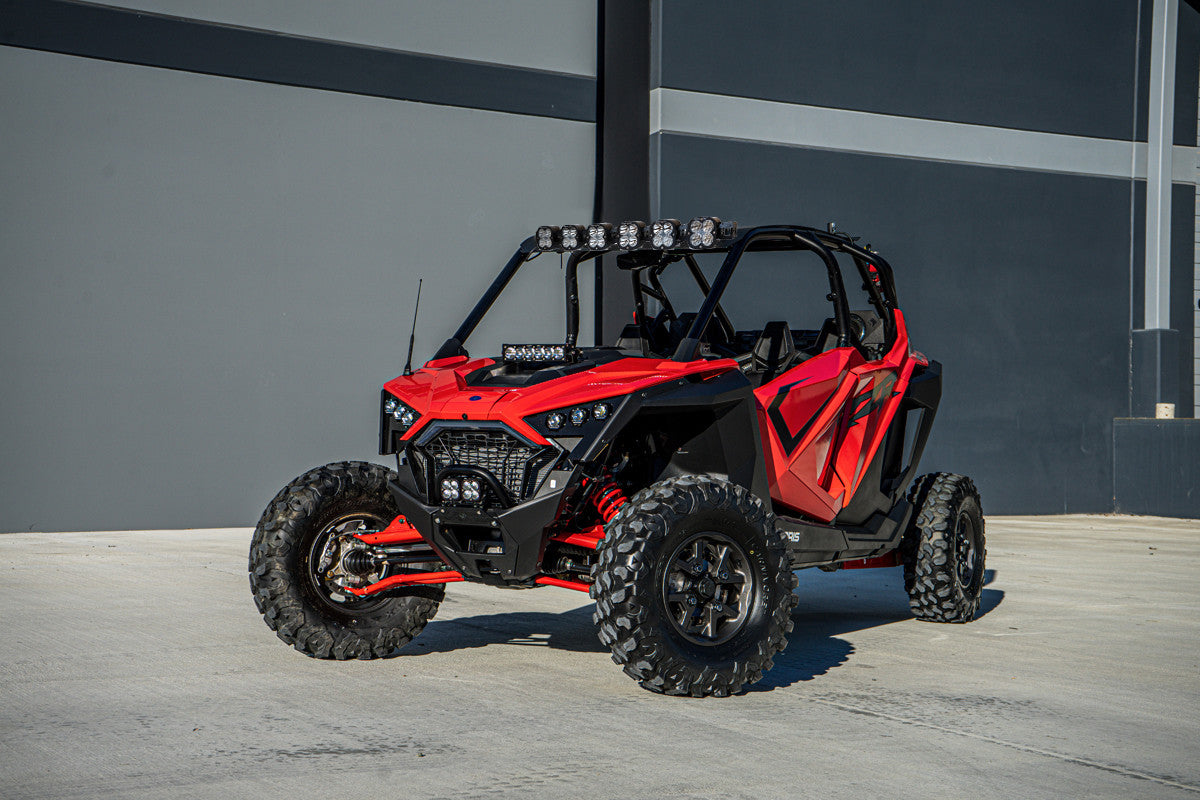 Baja Designs Polaris RZR Turbo R/Pro XP 6 XL Pro Linkable LED Light Bar Roof Kit - 447856