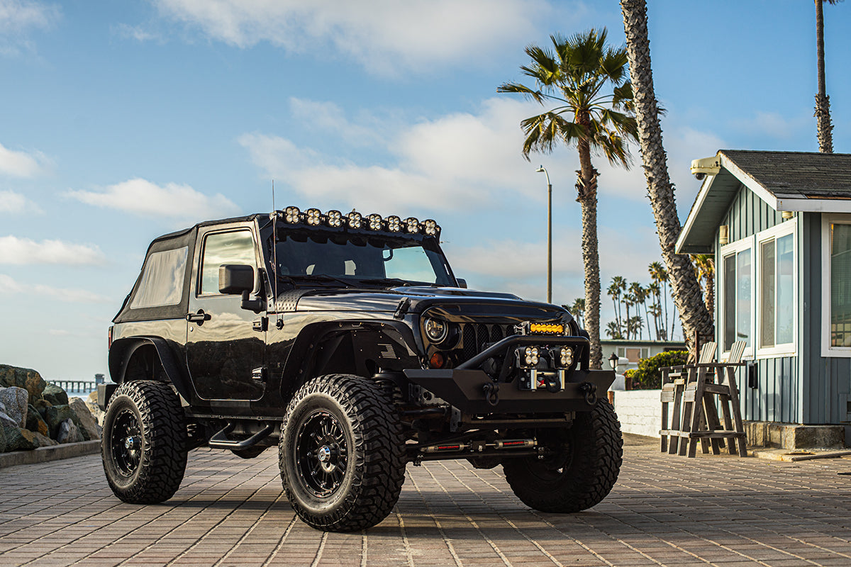 Baja Designs 07-16 Jeep Wrangler JK XL Linkable Roof Bar Kit - 447099