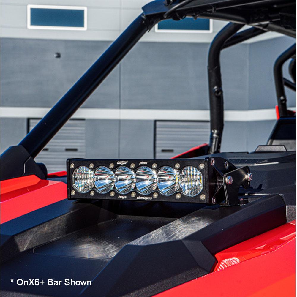Baja Designs Polaris RZR Pro XP Hood Mount Light Kit 10in S8 - 447166
