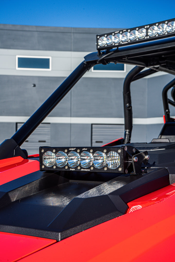 Baja Designs Polaris RZR Pro XP Hood Light Mount Kit 10in OnX6+ - 447167