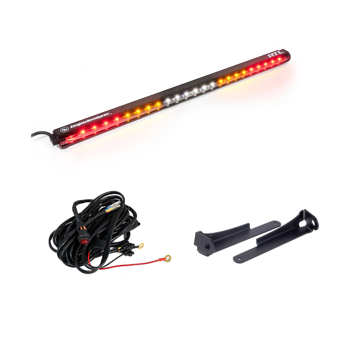 Baja Designs 20-24 Kawasaki Teryx KRX 1000 Rear Tail Light Kit - Clear - 447202