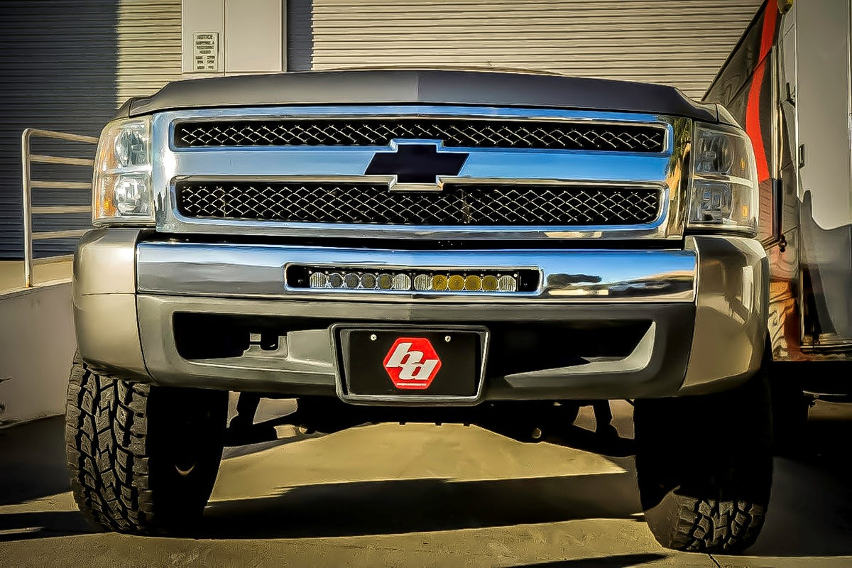 Baja Designs 07-13 Silverado 20in Bumper Mount Kit 20in S8 - 447515