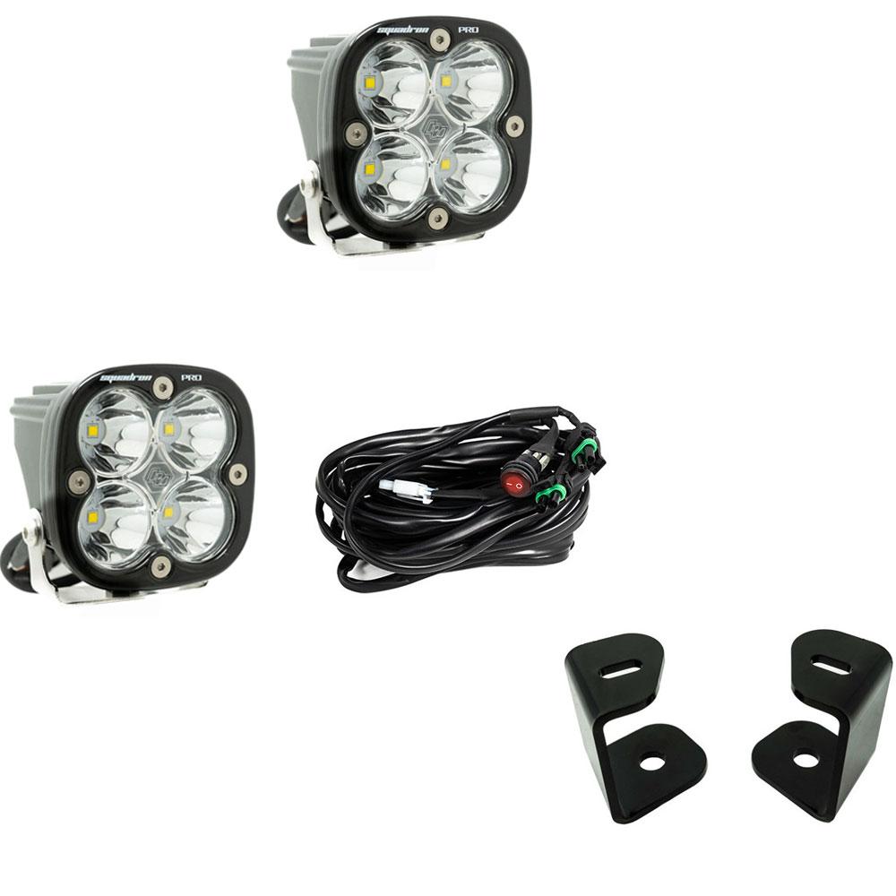 Baja Designs 09-19 Dodge Ram 1500 A-Pillar Kit Squadron Pro - 447522