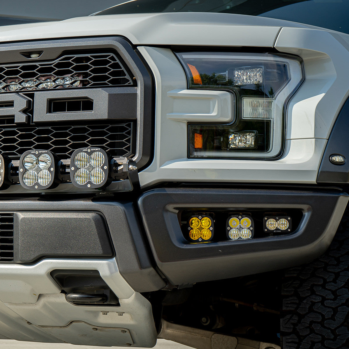 Baja Designs 2017 Ford Raptor Sportsmen Fog Pocket Kit - 447564