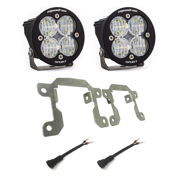 Baja Designs 2019 Ford Ranger Squadron Sport Fog Pocket Kit - 447607