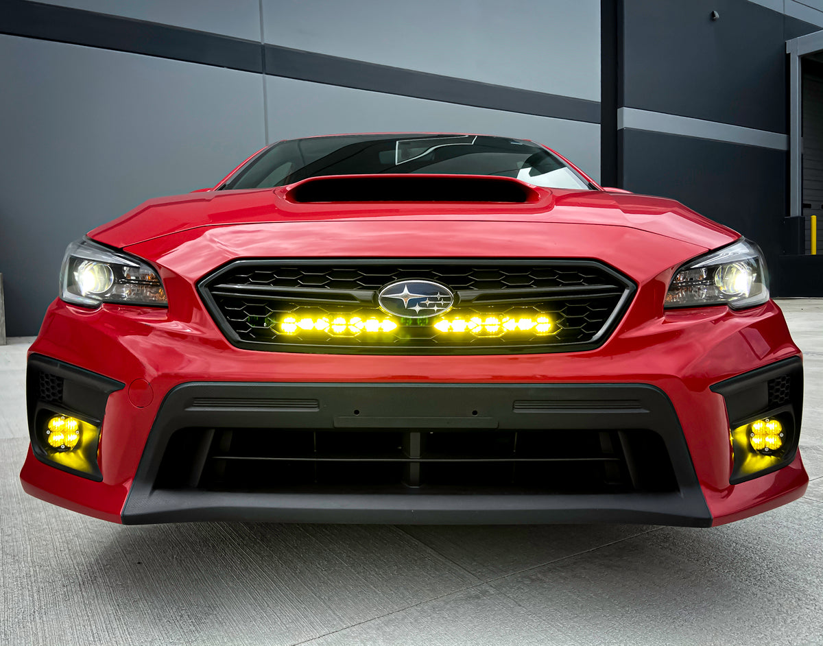 Baja Designs 2018+ Subaru WRX OnX6+ 20in LED Light Bar - Amber - 447663