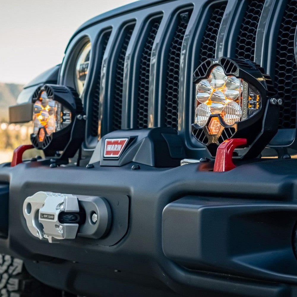 Baja Designs Jeep JL/JT Rubicon Steel Bumper LED Light Kit LP6 - 447671