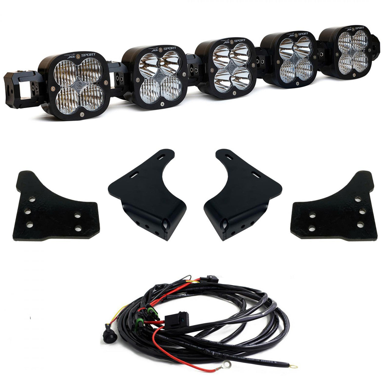 Baja Designs 2021+ Ford F150 5 XL Pro Linkable LED Light Bar Kit - 447794