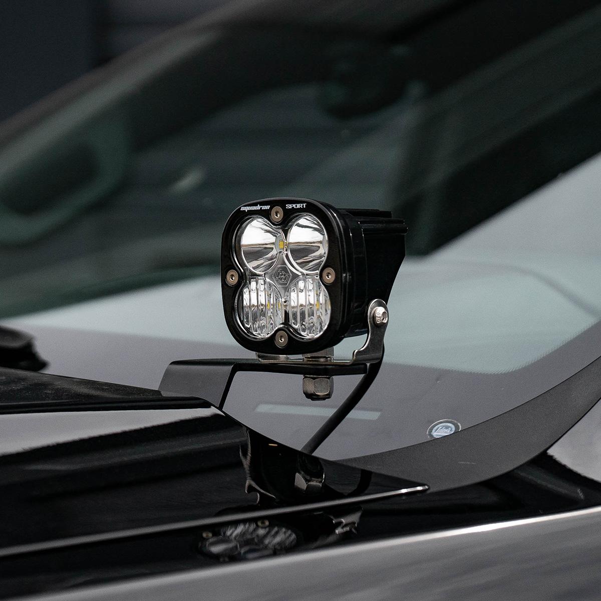 Baja Designs 19-22 GMC Sierra 1500 Squadron Sport A-Pillar Light Kit - 447742