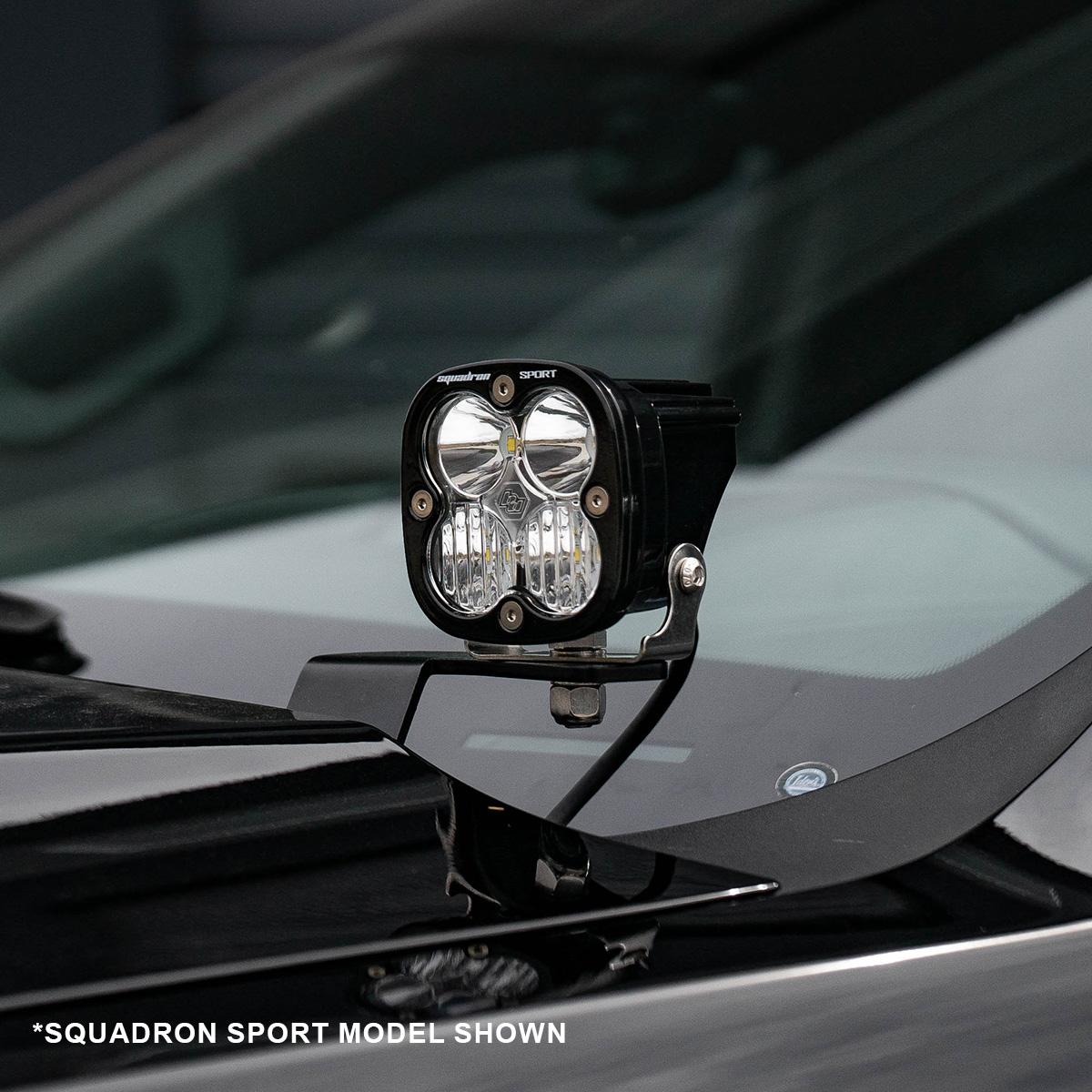 Baja Designs 19-22 GMC Sierra 1500 Squadron Pro A-Pillar Light Kit - 447743