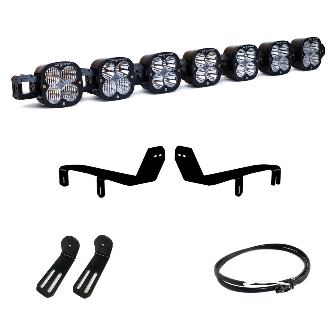 Baja Designs 17-19 Ford Super Duty 7 XL Pro Linkable LED Light Bar - 447780