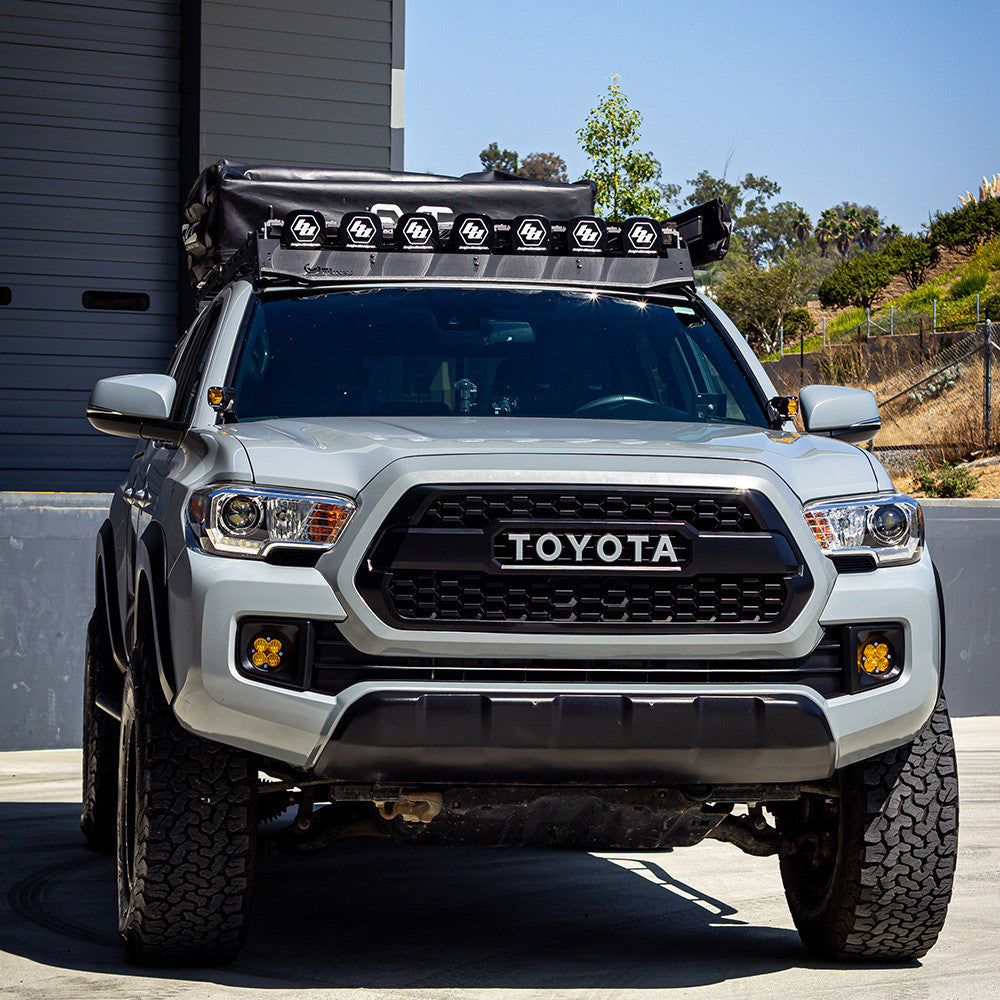 Baja Designs Prinsu/Sherpa Roof Rack 7 XL Pro Linkable LED Light Bar Kit - 447890