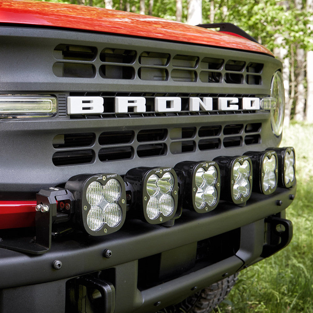 Baja Designs 2021+ Ford Bronco 6 XL Linkable Light Bar For Steel Bumper Mount - 447750