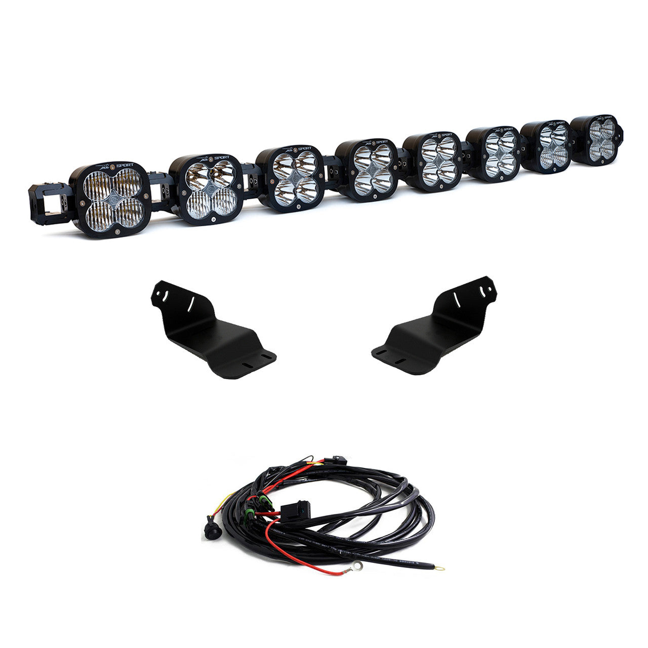 Baja Designs 2021+ Ford Bronco XL Pro Linkable LED Roof Bar Kit - 447770