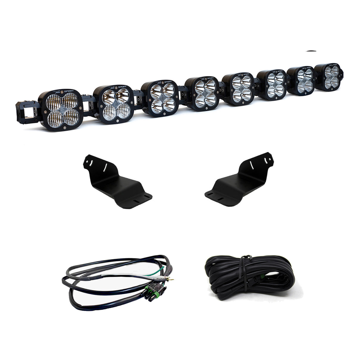 Baja Designs 2021+ Ford Bronco XL Pro Linkable LED Roof Bar Kit - 447770